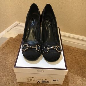 Coach wedges - perfect for work